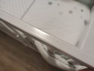 Cuna convertible a cama con colchón