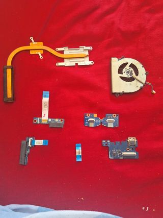 Componentes Portátil: RAM, HDD, Batería, Teclado