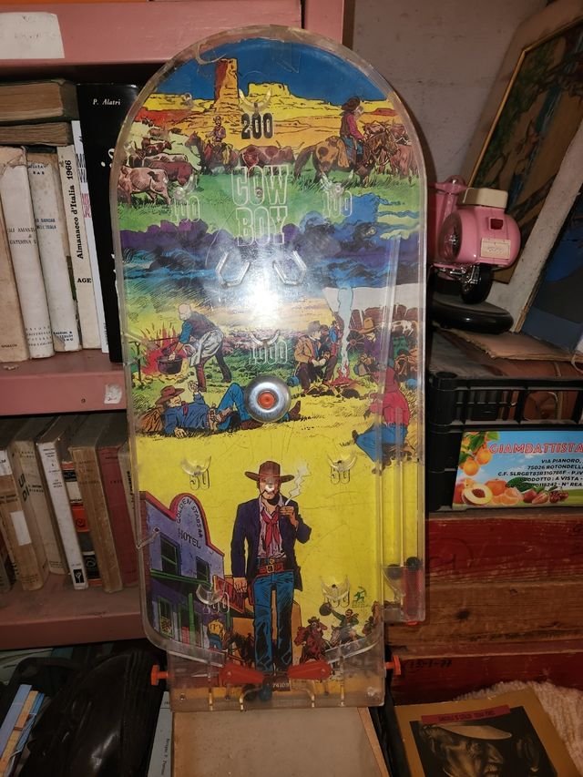 Flipper Cow Boy vintage anni '70