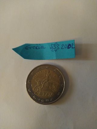 Moneda 2€ Grecia 2002