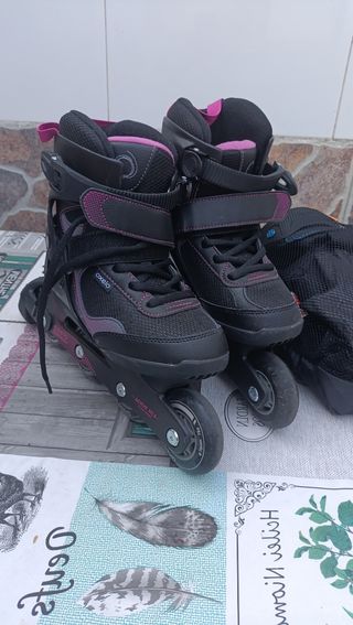Patines en linea Oxelo y protecciones