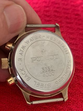 Orologio Poljot Cronografo
