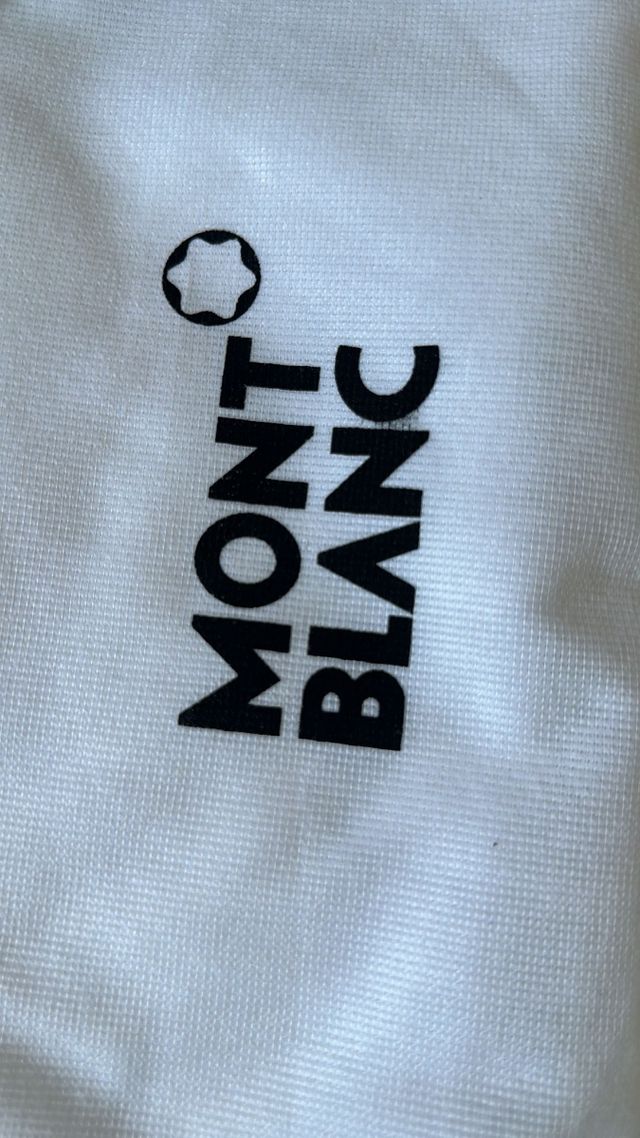 Bolso Montblanc - Piel Negra y Azul