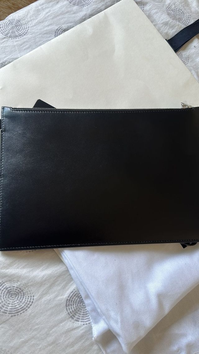 Bolso Montblanc - Piel Negra y Azul