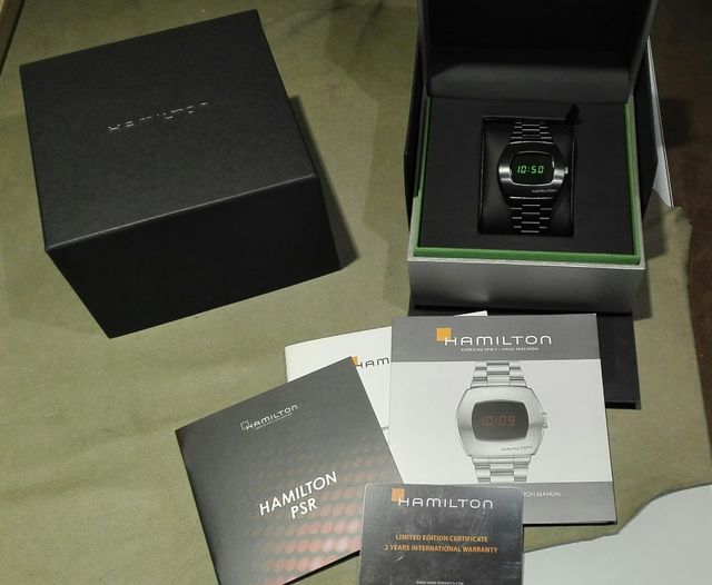 Hamilton PSR Reloj Pulsera Vintage ed.1999 ud.