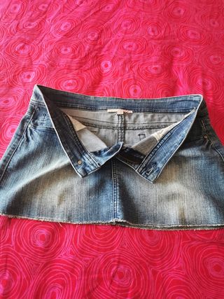 Minigonna jeans vintage