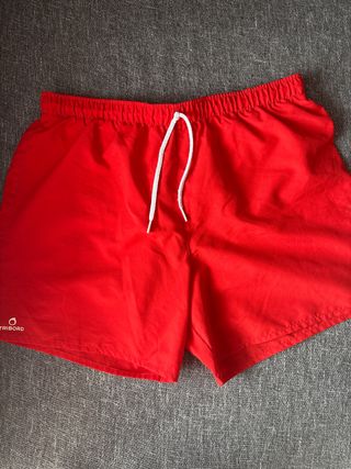 Bañador Tribord rojo hombre
