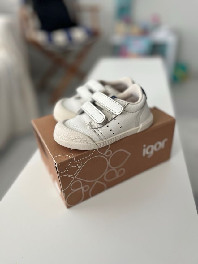 Zapatillas niño/a IGOR - Blancas