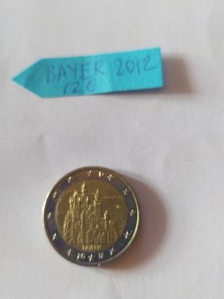 Moneda 2€ Alemania 2012 Bayern