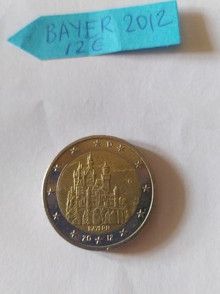 Moneda 2€ Alemania 2012 Bayern