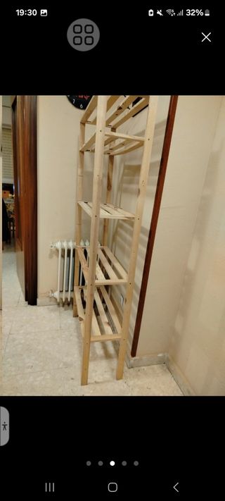 Estantería madera nueva