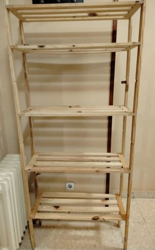 Estantería madera nueva