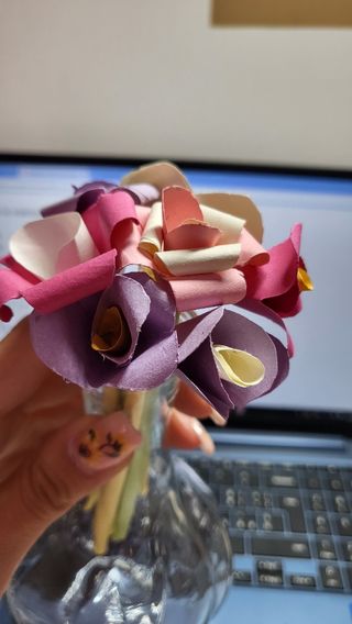 Fiori fatti a mano su richiesta