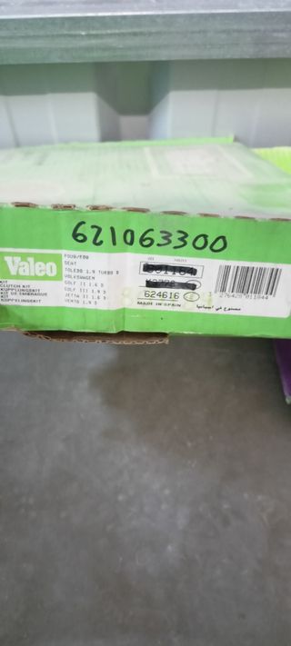 Embrague Valeo 621063300 - Toledo Golf vento jetta