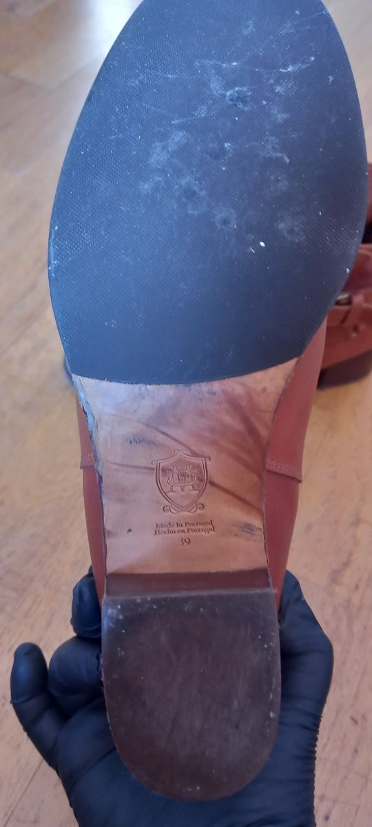 Botines Massimo Duti Marrón