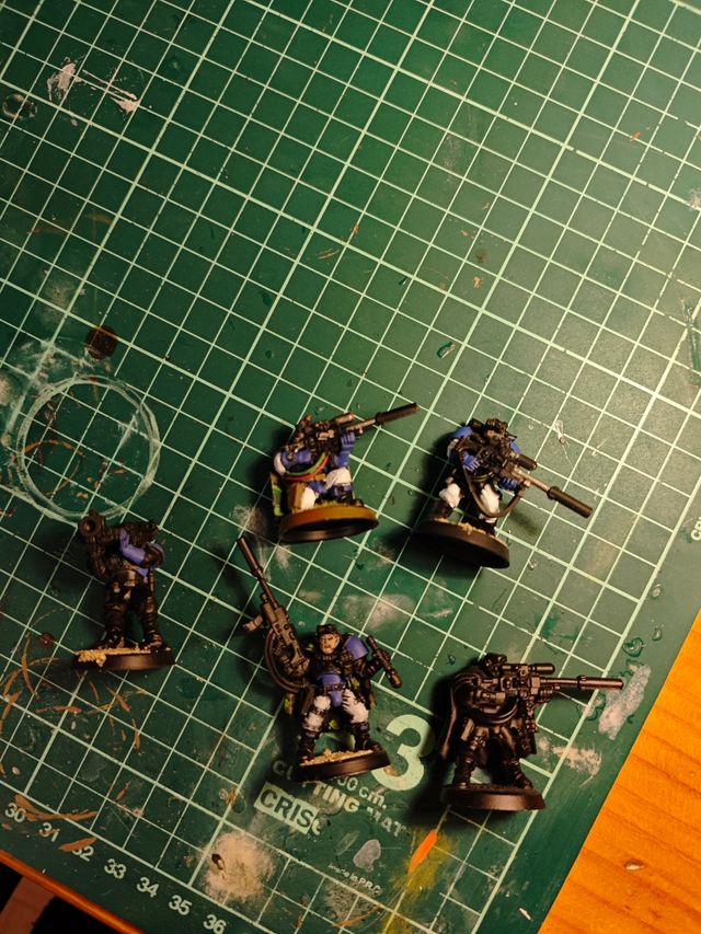 Warhammer 40k Space Marines scout francotiradores