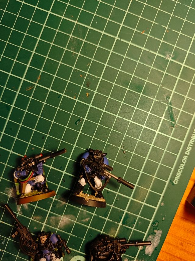 Warhammer 40k Space Marines scout francotiradores