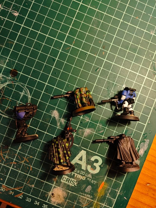 Warhammer 40k Space Marines scout francotiradores