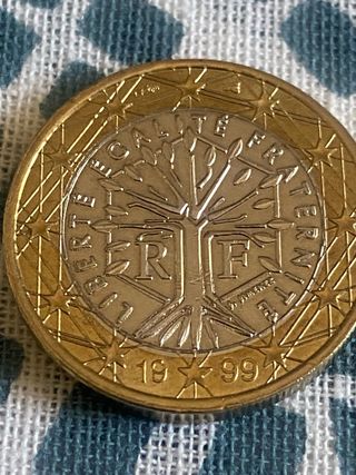 Moneta 1€ Francia 1999 Albero Vita