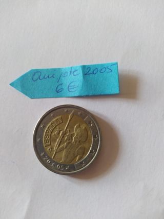 2 Monedas España 2€ 2005 Quijote