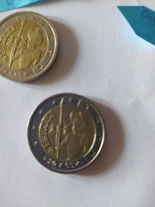2 Monedas España 2€ 2005 Quijote