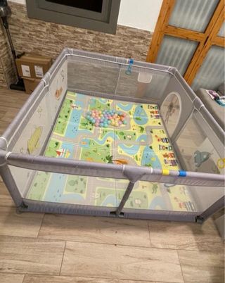 Parque infantil plegable 2m
