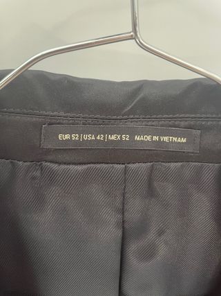 Americana terciopelo Zara roja