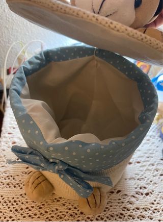 Cesta infantil con oso - Decoración infantil