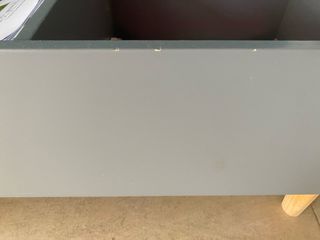 Librería gris infantil - 2 huecos para almacenaje