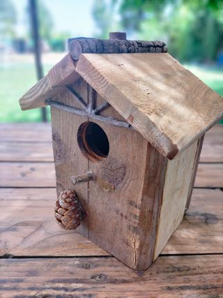 Casita con chimenea 
