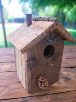 Casita con chimenea 