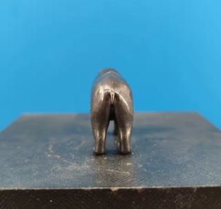 Fantástico Oso polar de latón pintado