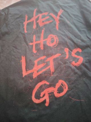 Camiseta Ramones  vintage Joey Ramone
Doble impres