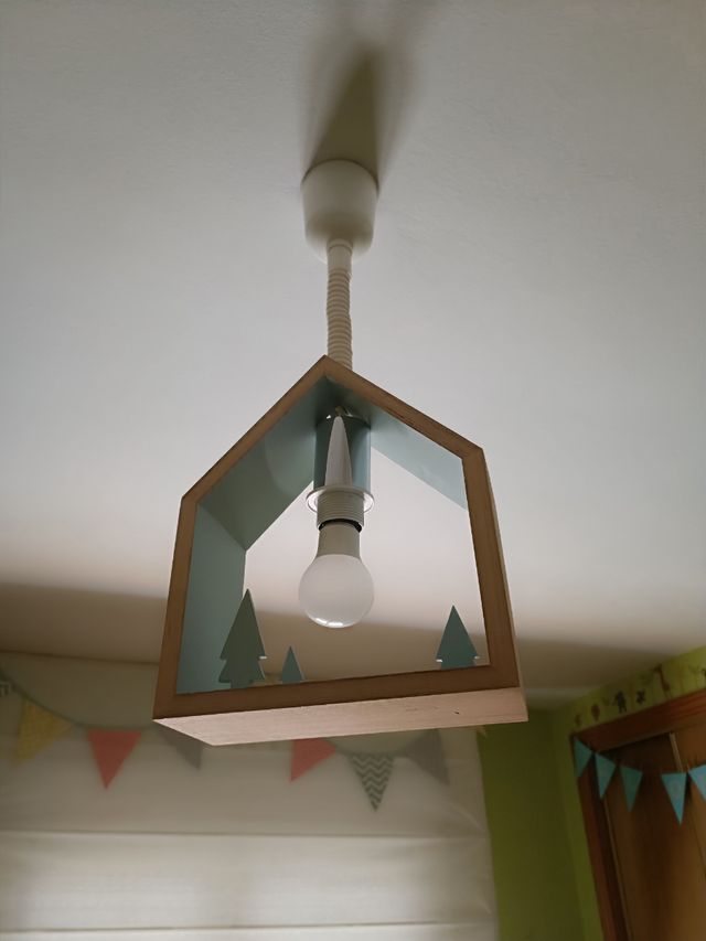 Lámpara infantil madera - Nórdica