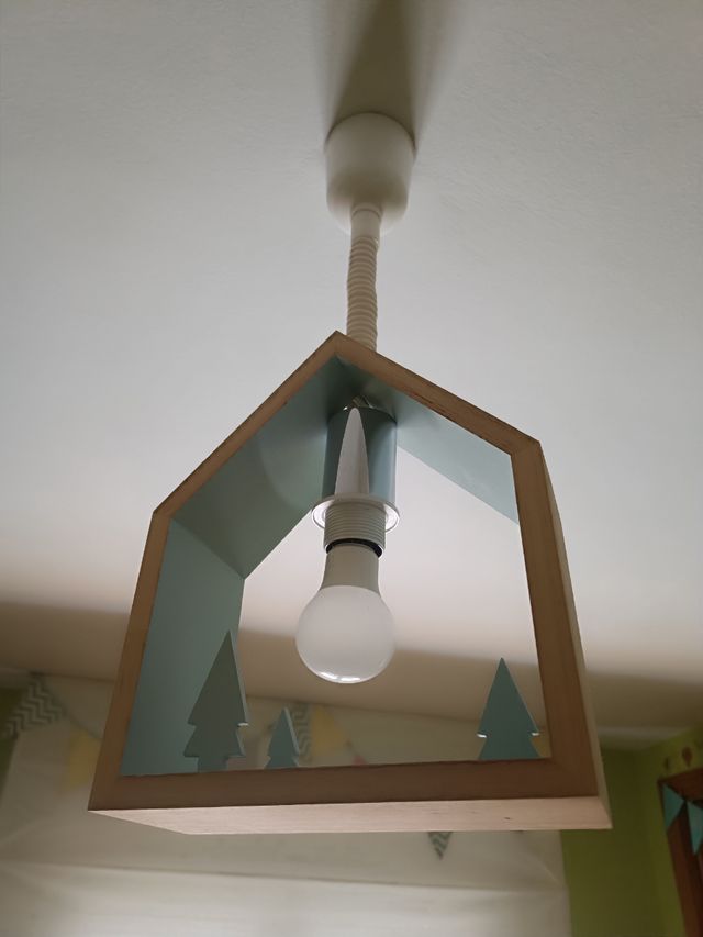 Lámpara infantil madera - Nórdica