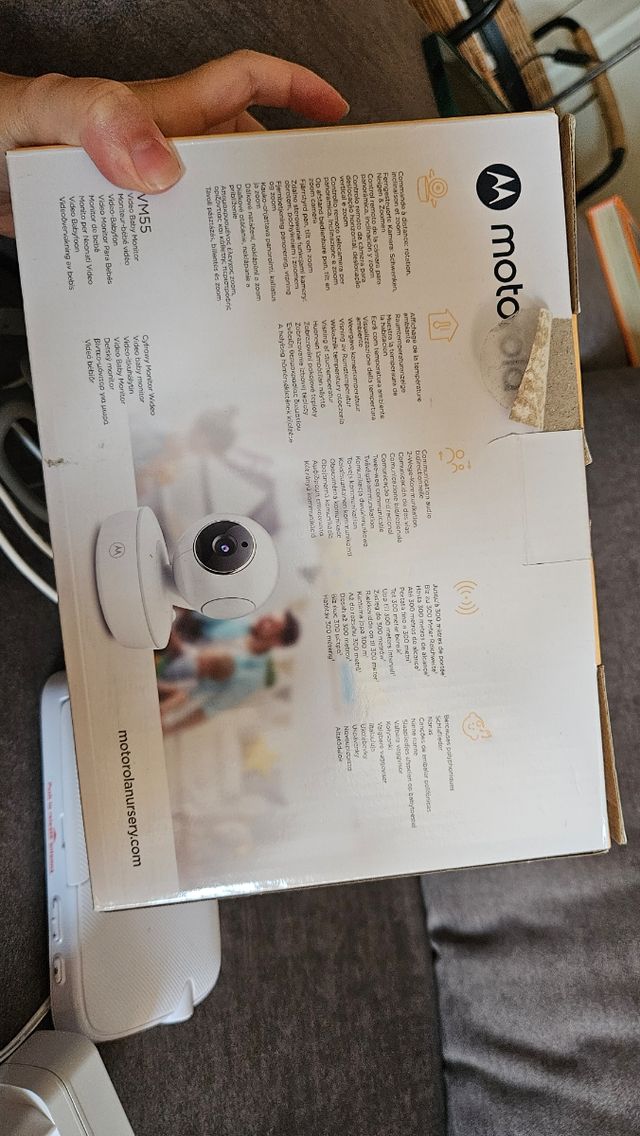 Cámara motorola VM55 completa pero NO FUNCIONA