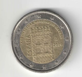 Moneda 2€ España 2020 Mudejar