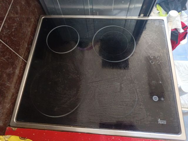 Placa vitrocerámica 4 fuegos