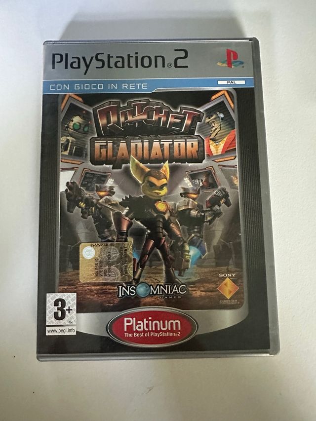 Ratchet Gladiator PS2 - Platinum