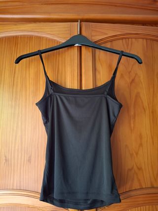 Blusa negra tirantes