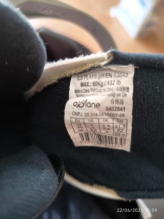 Patines niña, talla 34-36