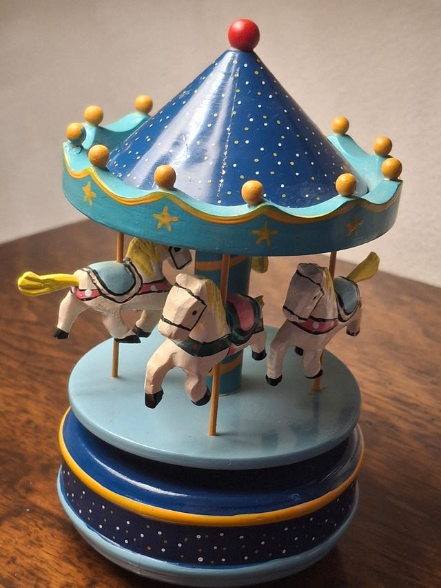 Collezione n. 8 giostre musicali vintage