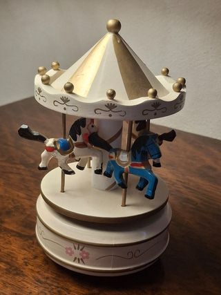 Collezione n. 8 giostre musicali vintage