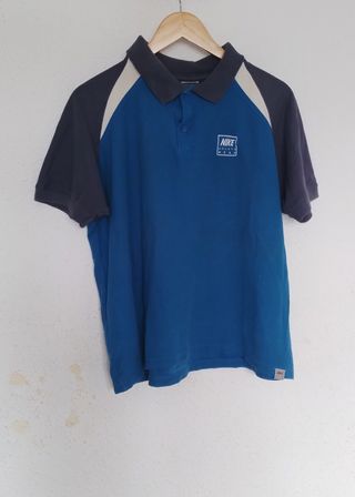 Polo Nike Sportswear azul-gris