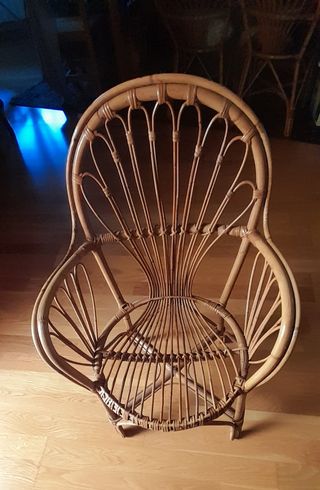 Silla Ratán Vintage