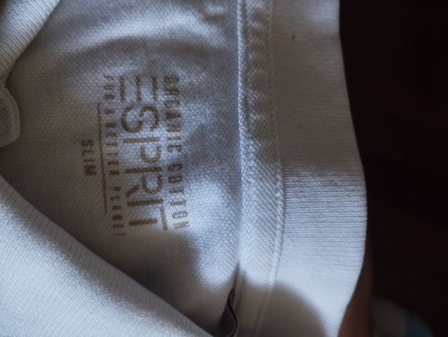 Polo Esprit blanca XS hombre