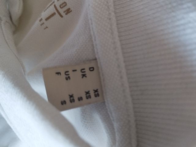 Polo Esprit blanca XS hombre