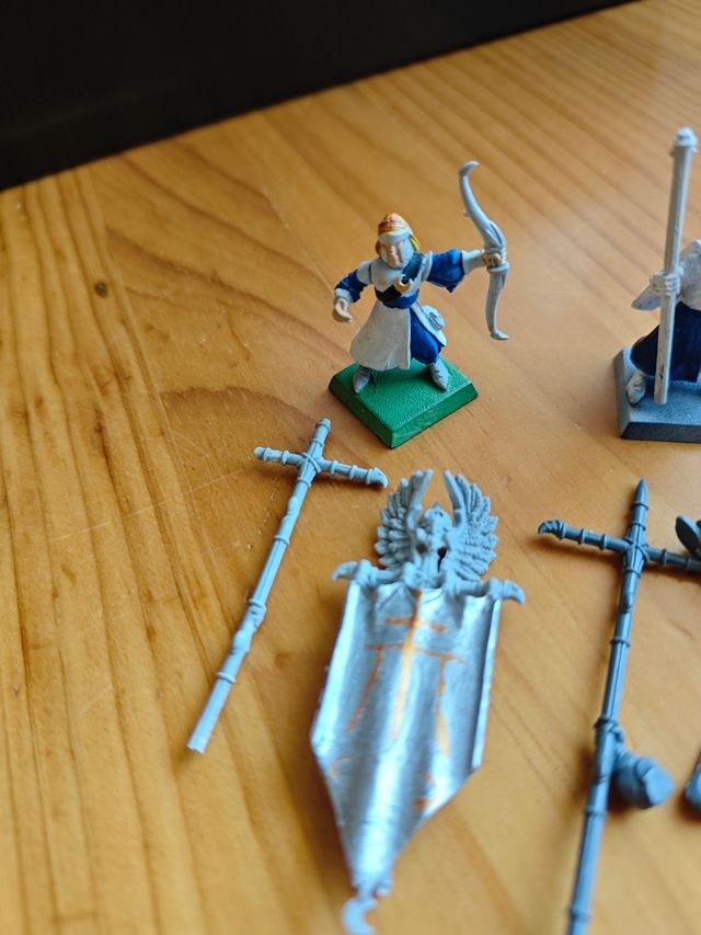 Arqueros chusta Altos Elfos Warhammer fantasy TOW