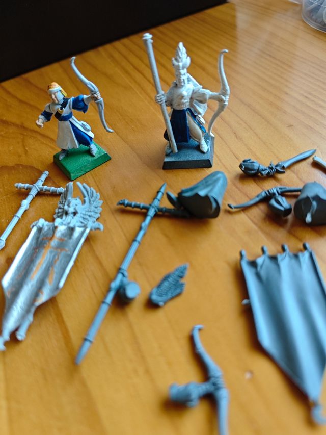 Arqueros chusta Altos Elfos Warhammer fantasy TOW