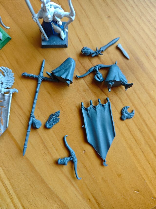 Arqueros chusta Altos Elfos Warhammer fantasy TOW